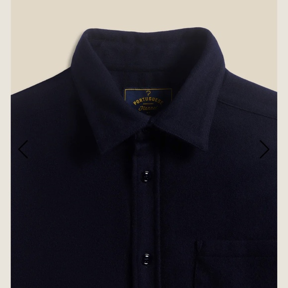 Portuguese Flannel Form Navy XL - Picture 2 of 3